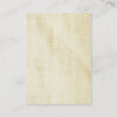 Carte De Visite Photo mariage (Dos)