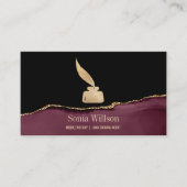 Carte De Visite Photo Mobile Agent de signature de prêt notaire Mo (Devant)