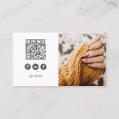 Carte de visite photo Modern Nail Tech 4 (Dos)