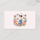 Carte De Visite Photo moderne Naissance & Postpartum Doula (Dos)