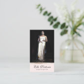 Carte De Visite Photo musicien chanteur (Debout devant)