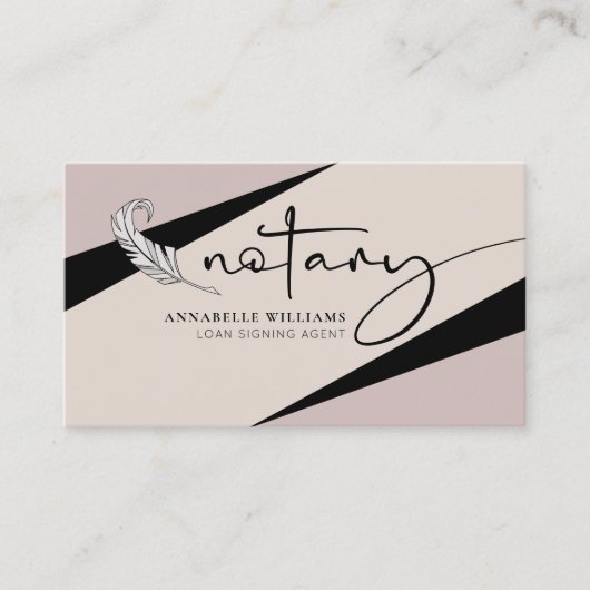 Carte De Visite Photo Notaire moderne Code QR (Devant)