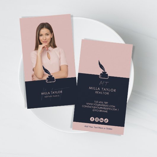 Carte De Visite Photo numérique professionnelle moderne