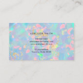 Carte De Visite photo opal gemstone (Dos)