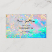 carte de visite photo opal gemstone (Dos)