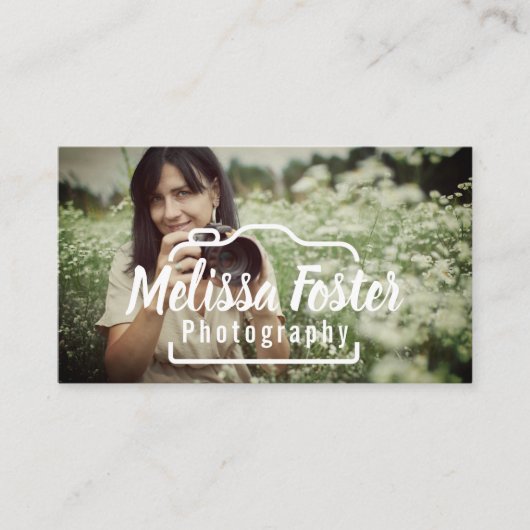 Carte de visite photo personnalisé (Devant)