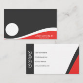 Carte de visite photo personnalisé (Devant / Derrière)