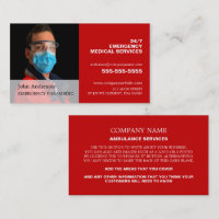 Photo personnalisée, EMT, Paramedic