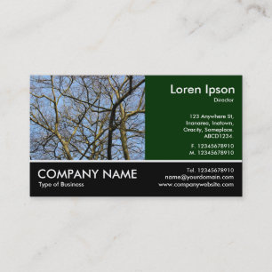 Carte De Visite Photo Pied - Branches