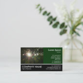 Carte De Visite Photo pied - Branches japonaises 07 (Debout devant)