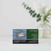 Carte De Visite Photo Pied - Canard à Majard (Debout devant)