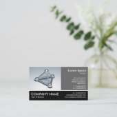 Carte De Visite Photo Pied - Gris 60pc - Sphères connectées (Debout devant)