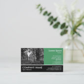 Carte De Visite Photo pied - Vert de l'Armée - Dans les Bois (Debout devant)