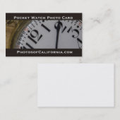 Carte de visite photo Pocket Watch (Devant / Derrière)