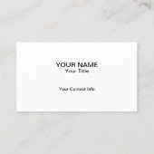 Carte De Visite Photo Popcorn (Dos)