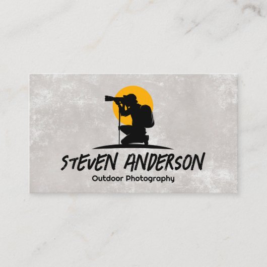 Carte De Visite Photo prise par un photographe (Devant)