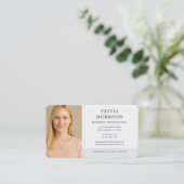 Carte De Visite Photo Professionnel (Debout devant)