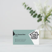 Carte De Visite Photo professionnelle avec notre Blue Realtor (Debout devant)