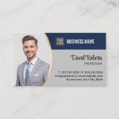 Carte De Visite Photo professionnelle de l'agent immobilier Realto (Devant)