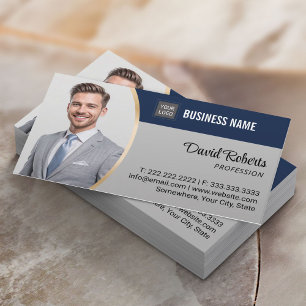 Carte De Visite Photo professionnelle de l'agent immobilier Realto