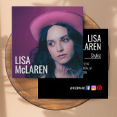 Carte de visite - Photo professionnelle et code QR