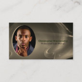 Carte De Visite Photo Professionnelle Personnalisée N'importe quel (Devant)