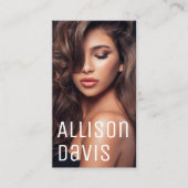 Carte De Visite Photo professionnelle simple (Devant)