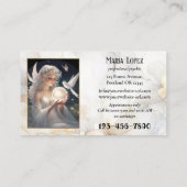 Carte De Visite Photo Psychique Palm ou Aura Reader (Dos)