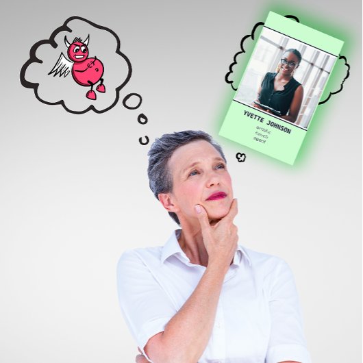 Carte De Visite Photo Qr Code Logo Professionnel Mint Green