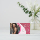 Carte de visite photo Raspberry Twist (Debout devant)