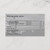 Carte De Visite Photo Reverse B&W (Dos)