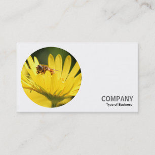 Carte De Visite Photo Rond - Busy Bee