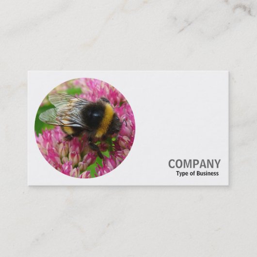 Carte De Visite Photo ronde - Bumble Bee (Devant)