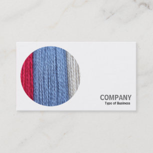 Carte De Visite Photo ronde - Fil