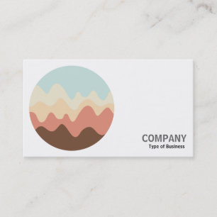 Carte De Visite Photo ronde - Sound Sketch 06