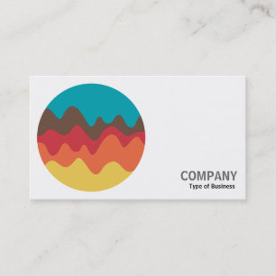 Carte De Visite Photo ronde - Sound Sketch 08