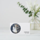 Carte De Visite Photo ronde - Swan (Debout devant)