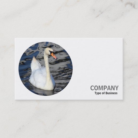 Carte De Visite Photo ronde - Swan (Devant)