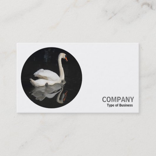 Carte De Visite Photo ronde - Swan 02 (Devant)