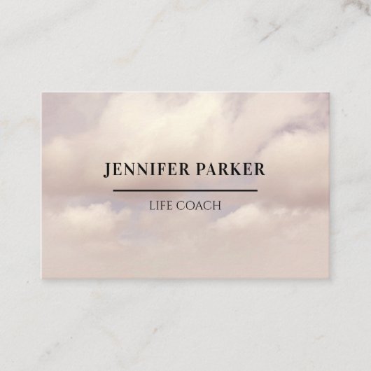 Carte de visite photo Sky (Devant)