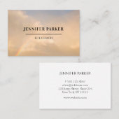 Carte de visite photo Sky (Devant / Derrière)