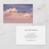 Carte de visite photo Sky (Devant / Derrière)