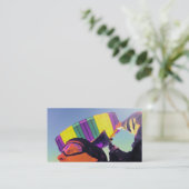 Carte De Visite photo skydiver parfait (Debout devant)