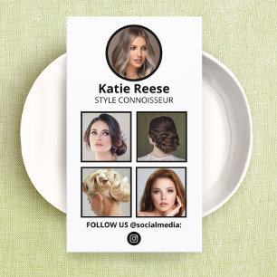 Carte De Visite Photo Social Media, Instagram