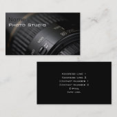 Carte de visite Photo Studio (Devant / Derrière)
