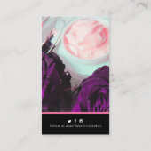 Carte De Visite Photo sur mesure de la société de santé de la beau (Dos)