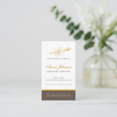 Carte De Visite Photo sur mesure de l'entreprise de santé de beaut (Debout devant)