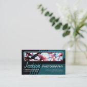 Carte de visite photo Turquoise (Debout devant)