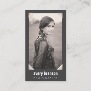 Carte De Visite Photocarte photographique professionnelle Silver C