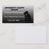 Carte de visite photographe (Devant / Derrière)